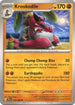 Krookodile 117  SV01 Scarlet & Violet Base Set - Uncommon