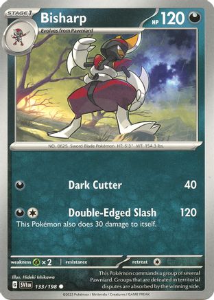 Bisharp (133) [Scarlet & Violet Base Set] - Common