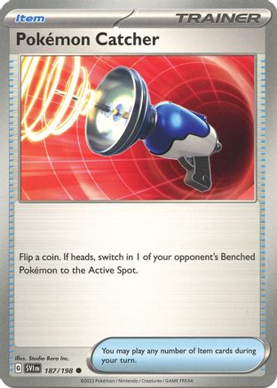 Pokemon Catcher (187) [Scarlet & Violet Base Set] - Common