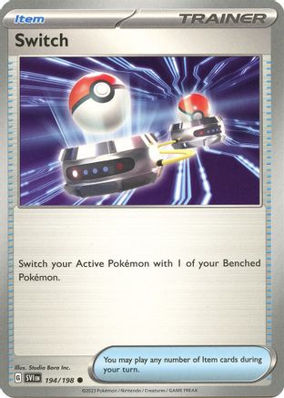 Switch (194) [Scarlet & Violet Base Set] - Common