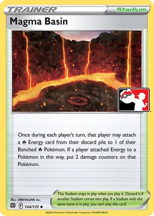 Magma Basin (144) Holofoil [Prize Pack Series Cards] - Uncommon