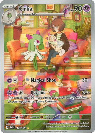 Kirlia (212/198) Holofoil [Scarlet & Violet Base Set] - Illustration Rare
