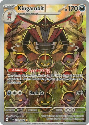 Kingambit (220/198) Holofoil [Scarlet & Violet Base Set] - Illustration Rare