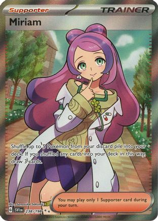 Miriam (238/198) Holofoil [Scarlet & Violet Base Set] - Ultra Rare