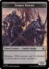 Zombie Knight // Human Double-Sided Token (MOC-21 // 6) - Commander: March of the Machine
