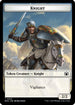 Knight (7) // Spirit (14) Double-sided Token (MOC-14 // 7) - Commander: March of the Machine