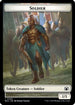 Soldier // Insect Double-Sided Token (MOC-8 // 31) - Commander: March of the Machine
