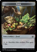 Food // Replicated Ring Double-sided Token (MOC-35 // 41) - Commander: March of the Machine