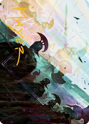 Surge of Salvation Art Card (Gold-Stamped Signature) (ASMOM-010) - Art Series: March of the Machine