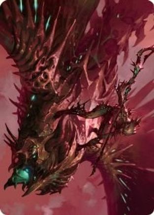 Skyclave Invader Art Card (ASMOM-018) - Art Series: March of the Machine