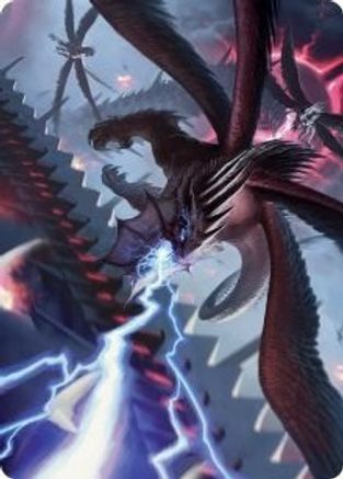 Defiant Thundermaw Art Card (ASMOM-035) - Art Series: March of the Machine