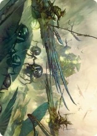 Invasion of Pyrulea Art Card (ASMOM-047) - Art Series: March of the Machine