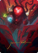 Omnath, Locus of All Art Card (62/81) (Gold-Stamped Signature) (ASMOM-062) - Art Series: March of the Machine