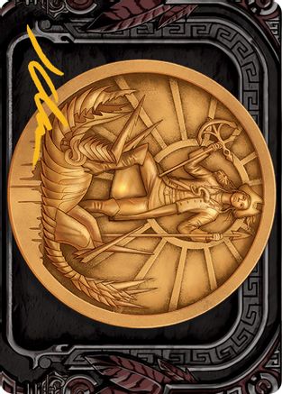 Captain Lannery Storm Art Card (Gold-Stamped Signature) (ASMOM-073) - Art Series: March of the Machine