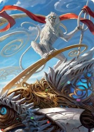 Ragavan, Nimble Pilferer Art Card (ASMOM-074) - Art Series: March of the Machine