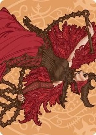 Judith, the Scourge Diva Art Card (ASMOM-080) - Art Series: March of the Machine