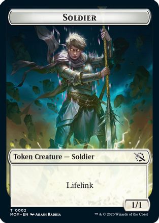 Soldier Token (MOM-002) - March of the Machine