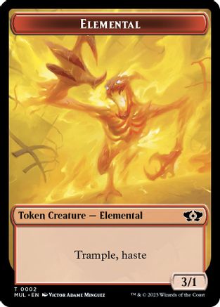 Elemental Token (MUL-002) - March of the Machine: Multiverse Legends