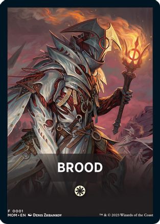 Brood Theme Card (MOM-001) - March of the Machine