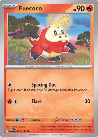 Fuecoco (035/193) [Paldea Evolved] - Common