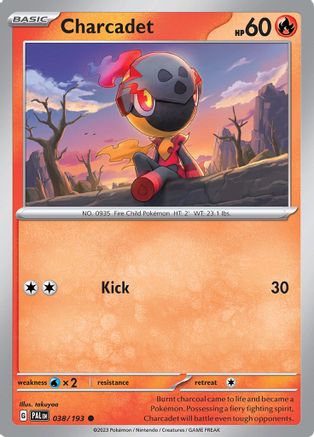 Charcadet (038/193) [Paldea Evolved] - Common