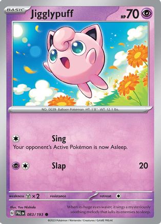 Jigglypuff (083) [Paldea Evolved] - Common
