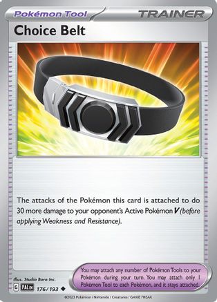 Choice Belt (176) Reverse Holofoil [Paldea Evolved] - Uncommon