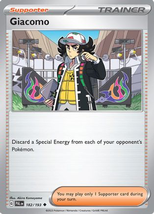 Giacomo (182) [Paldea Evolved] - Uncommon