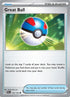 Great Ball (183) Reverse Holofoil [Paldea Evolved] - Common