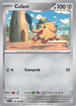 Cufant (149) Reverse Holofoil [Paldea Evolved] - Common
