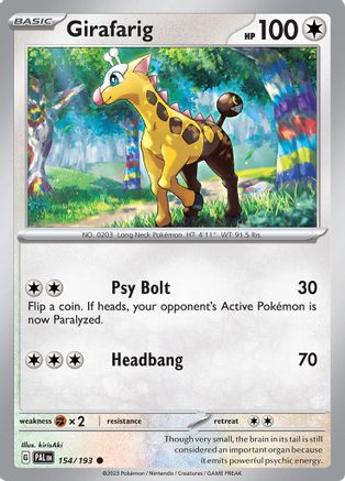 Girafarig (154) [Paldea Evolved] - Common
