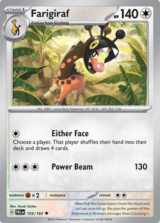 Farigiraf (155) [Paldea Evolved] - Uncommon