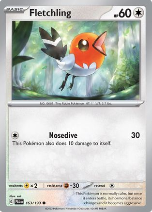 Fletchling (163) [Paldea Evolved] - Common