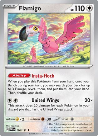 Flamigo (170) [Paldea Evolved] - Uncommon