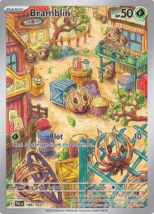 Bramblin (198/193) Holofoil [Paldea Evolved] - Illustration Rare