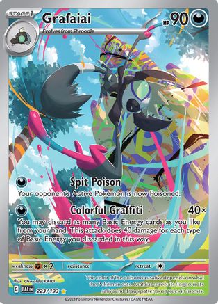 Grafaiai (223/193) Holofoil [Paldea Evolved] - Illustration Rare