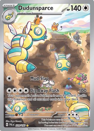 Dudunsparce (229/193) Holofoil [Paldea Evolved] - Illustration Rare