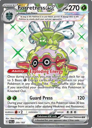 Forretress ex (230/193) Holofoil [Paldea Evolved] - Ultra Rare