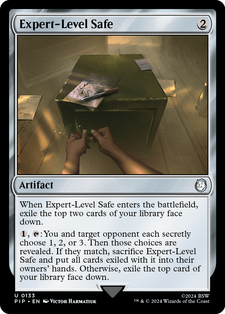 Expert-Level Safe (PIP-133) - Fallout Foil