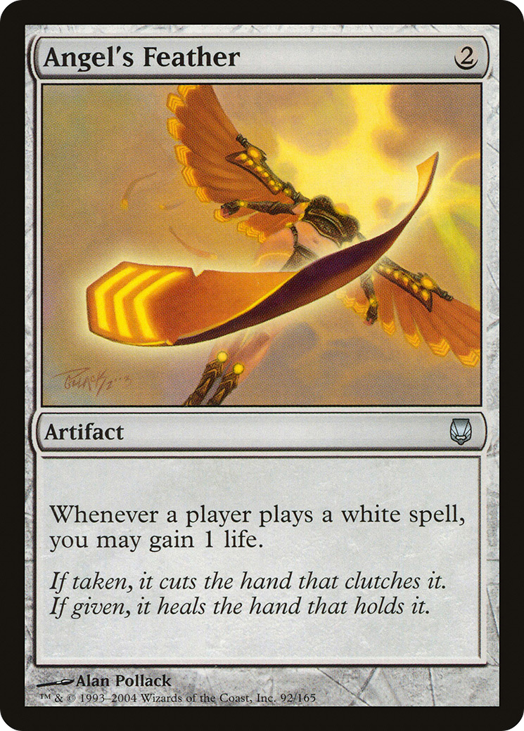 Angel's Feather (DST-092) - Darksteel Foil