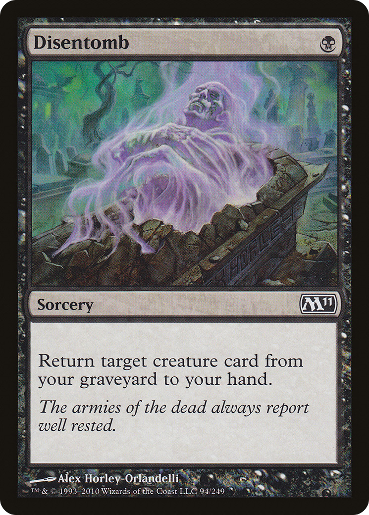 Disentomb (M11-094) - Magic 2011 Foil