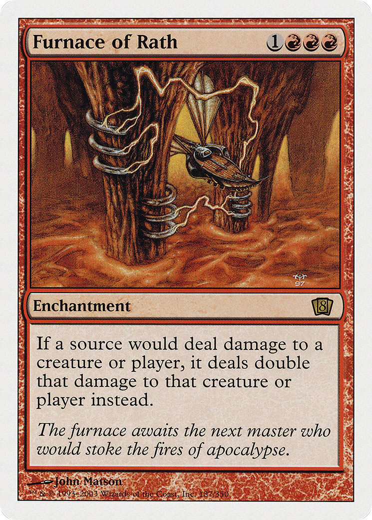 Furnace of Rath (8ED-187) - 8th Edition Foil