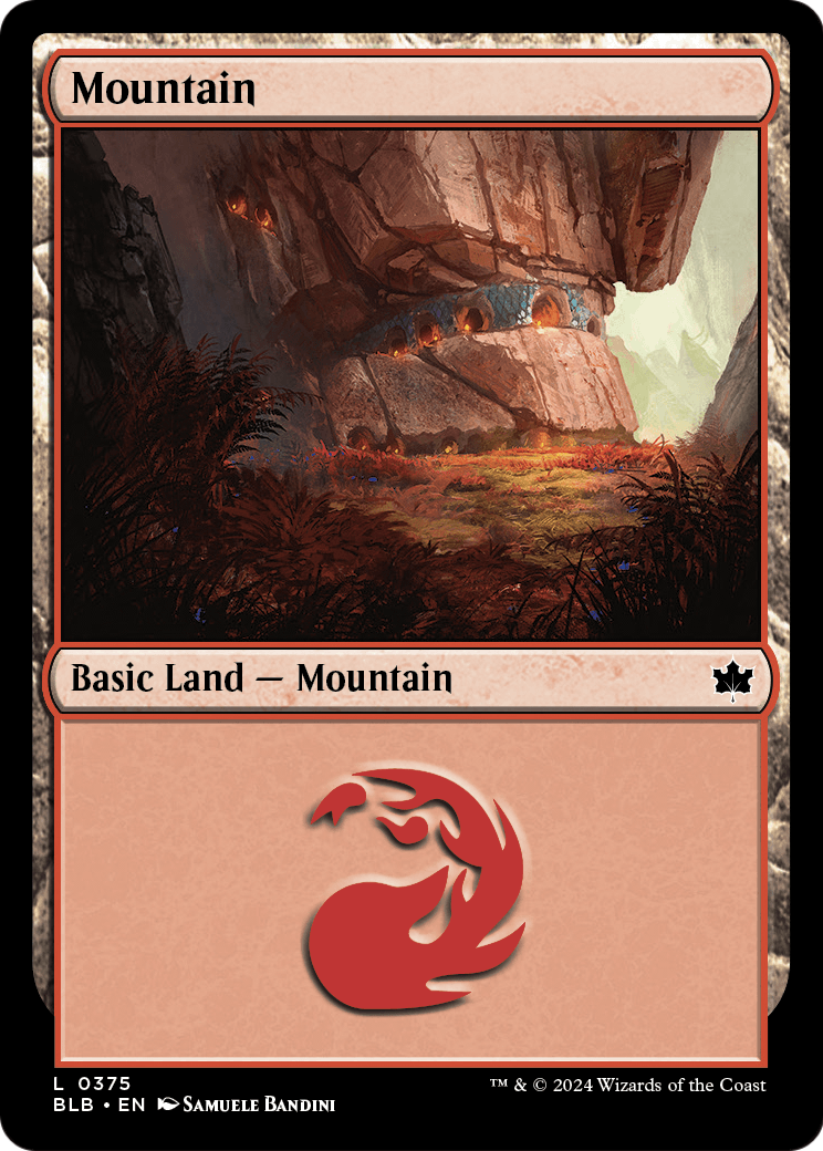 Mountain (0375) (BLB-375) - Bloomburrow