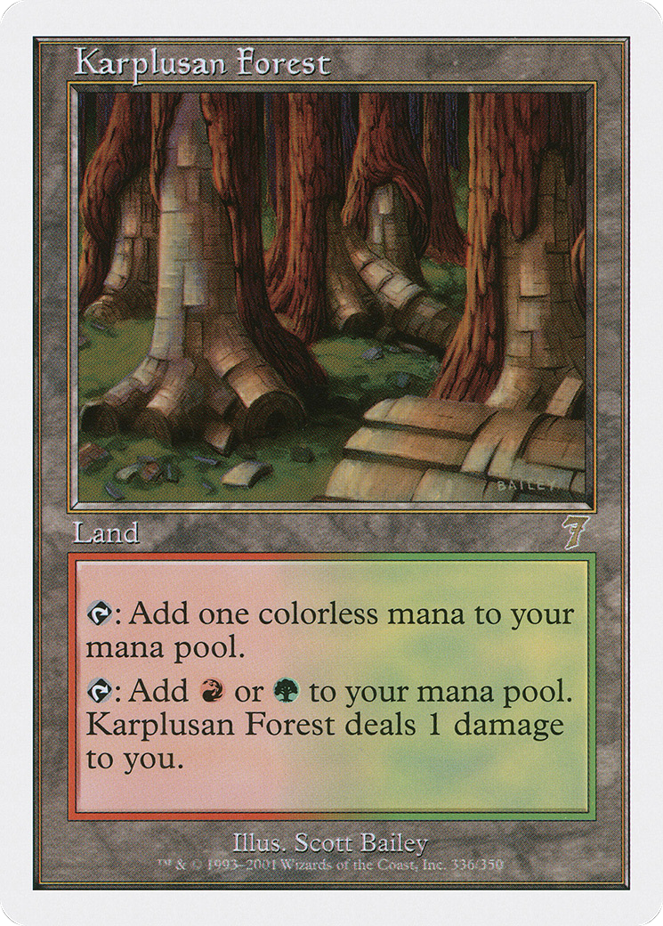 Karplusan Forest (7ED-336) - 7th Edition