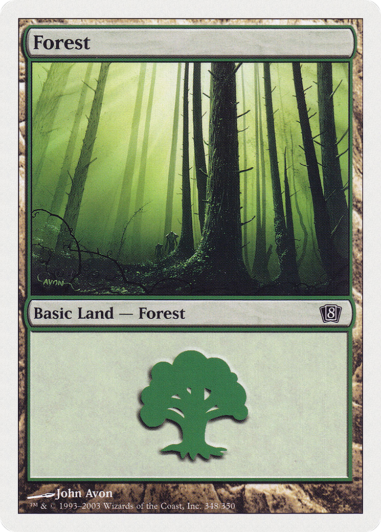 Forest (348) (8ED-348) - 8th Edition