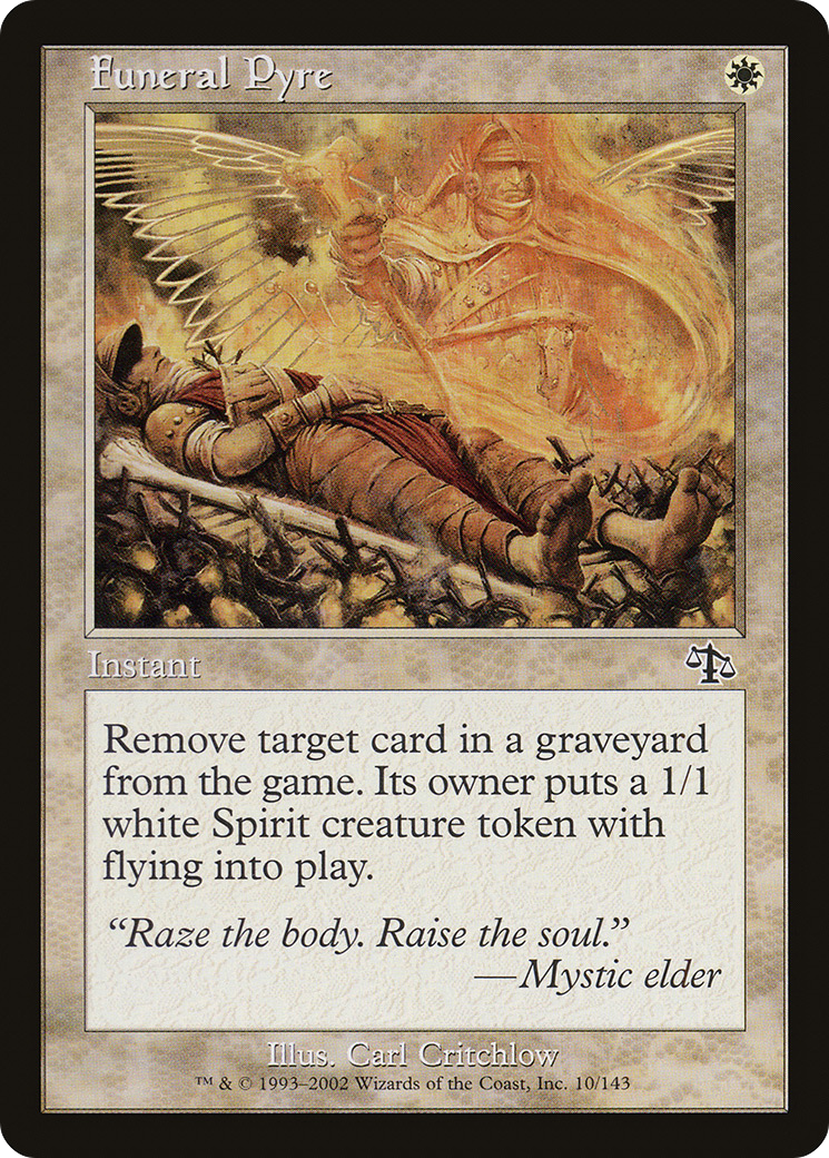 Funeral Pyre (JUD-010) - Judgment Foil