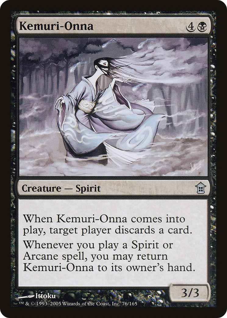 Kemuri-Onna (SOK-076) - Saviors of Kamigawa Foil