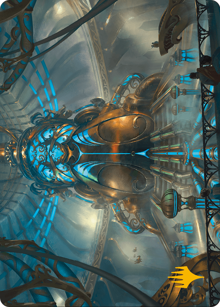 Aether Refinery // Aether Refinery (AMH3-030) - Modern Horizons 3 Art Series (Borderless) Foil