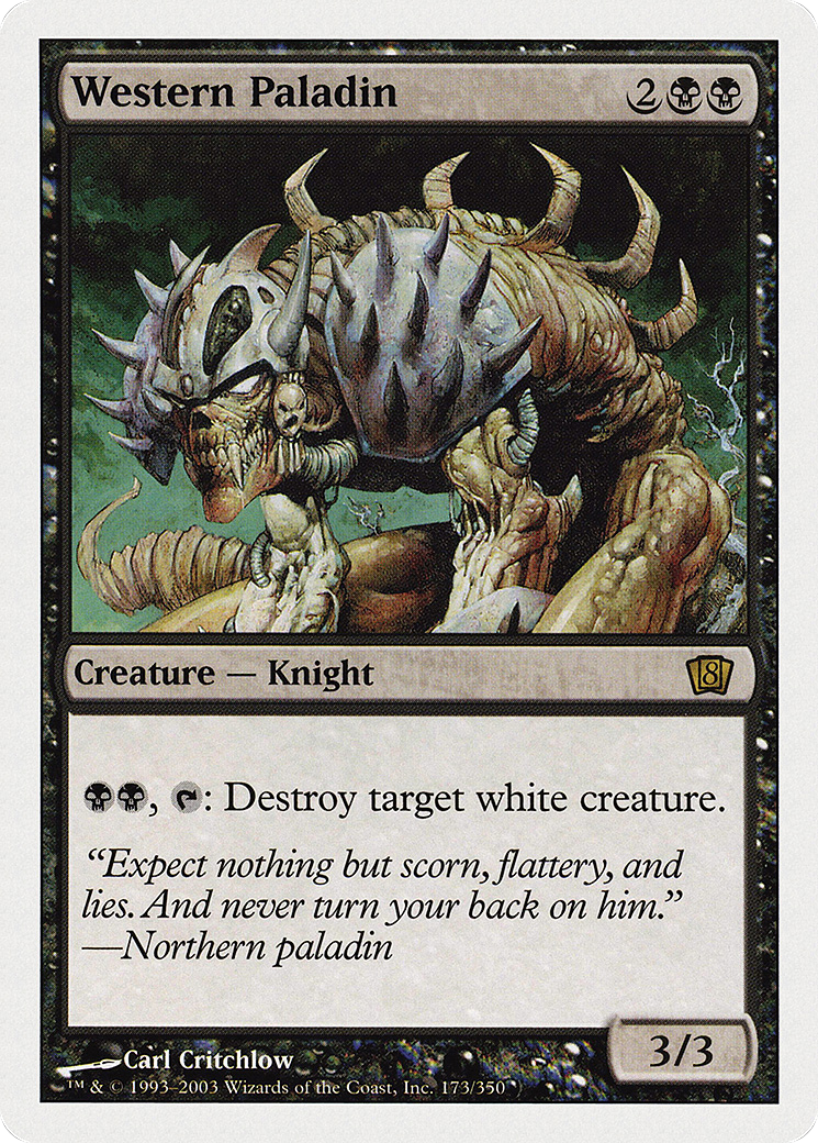Western Paladin (8ED-173) - 8th Edition Foil