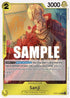 Sanji (OP03-102) - Pillars of Strength Foil